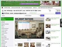 Tablet Screenshot of galeritempattidur.com